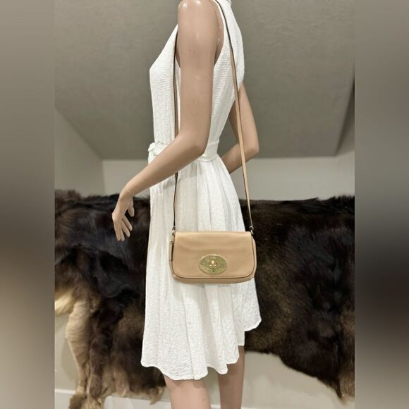 New Coach Leather Foldover Clutch & Pebble leather Crossbody - Picture 3 of 16